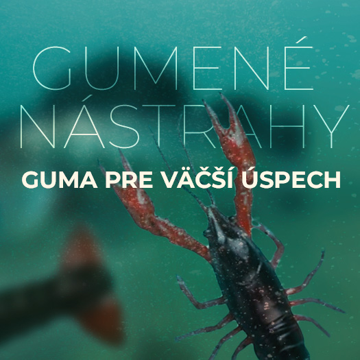 Gumené nástrahy na pstruhy, gumy pre väčší úspech